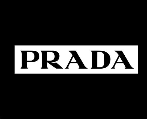 prada logo prezzo|prada logo black and white.